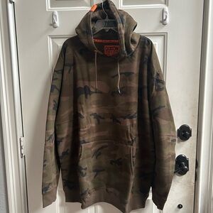 DIXXON Woodland Camo Hoodie Sz 3X